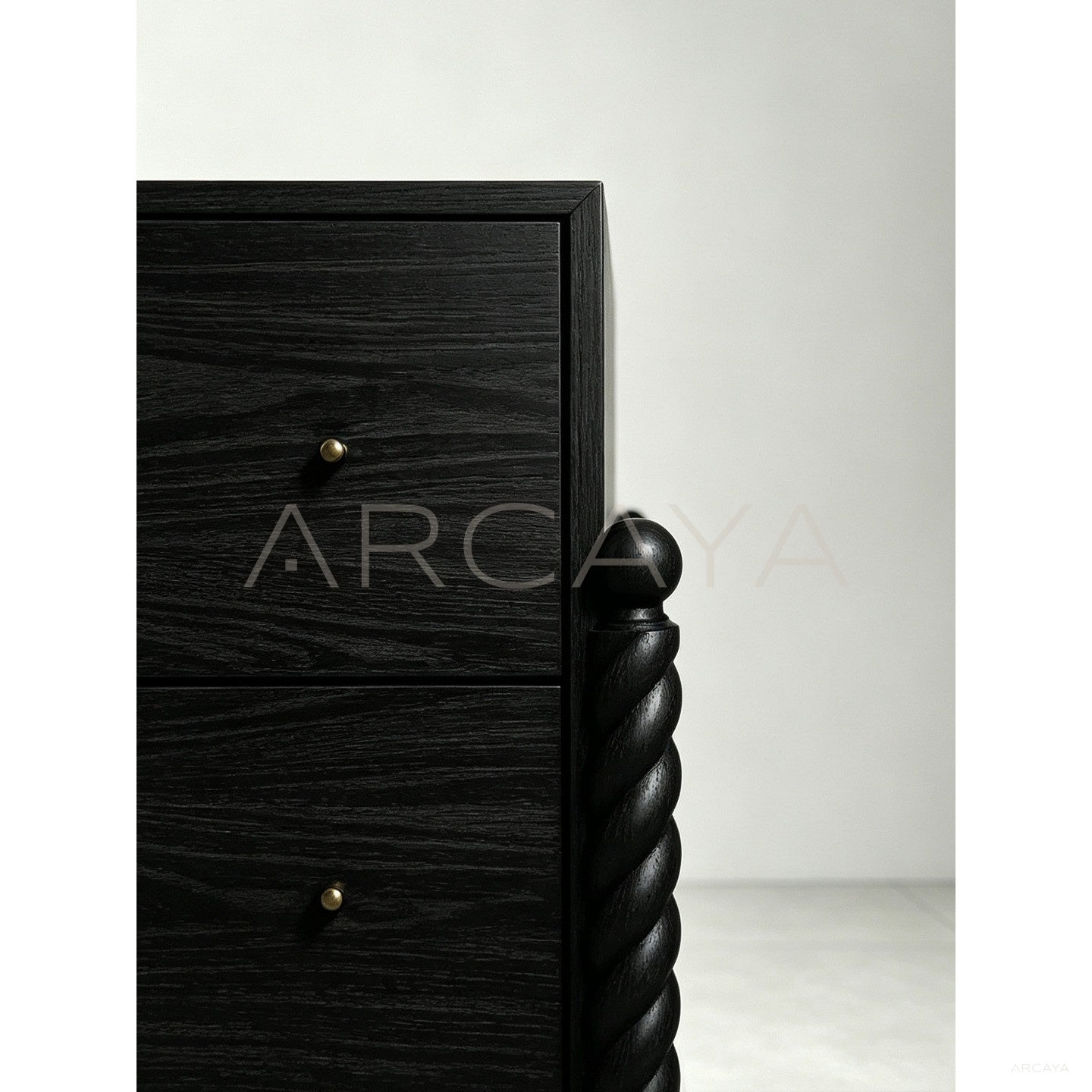 Hawser Oak Tall Dresser — Storage - scene