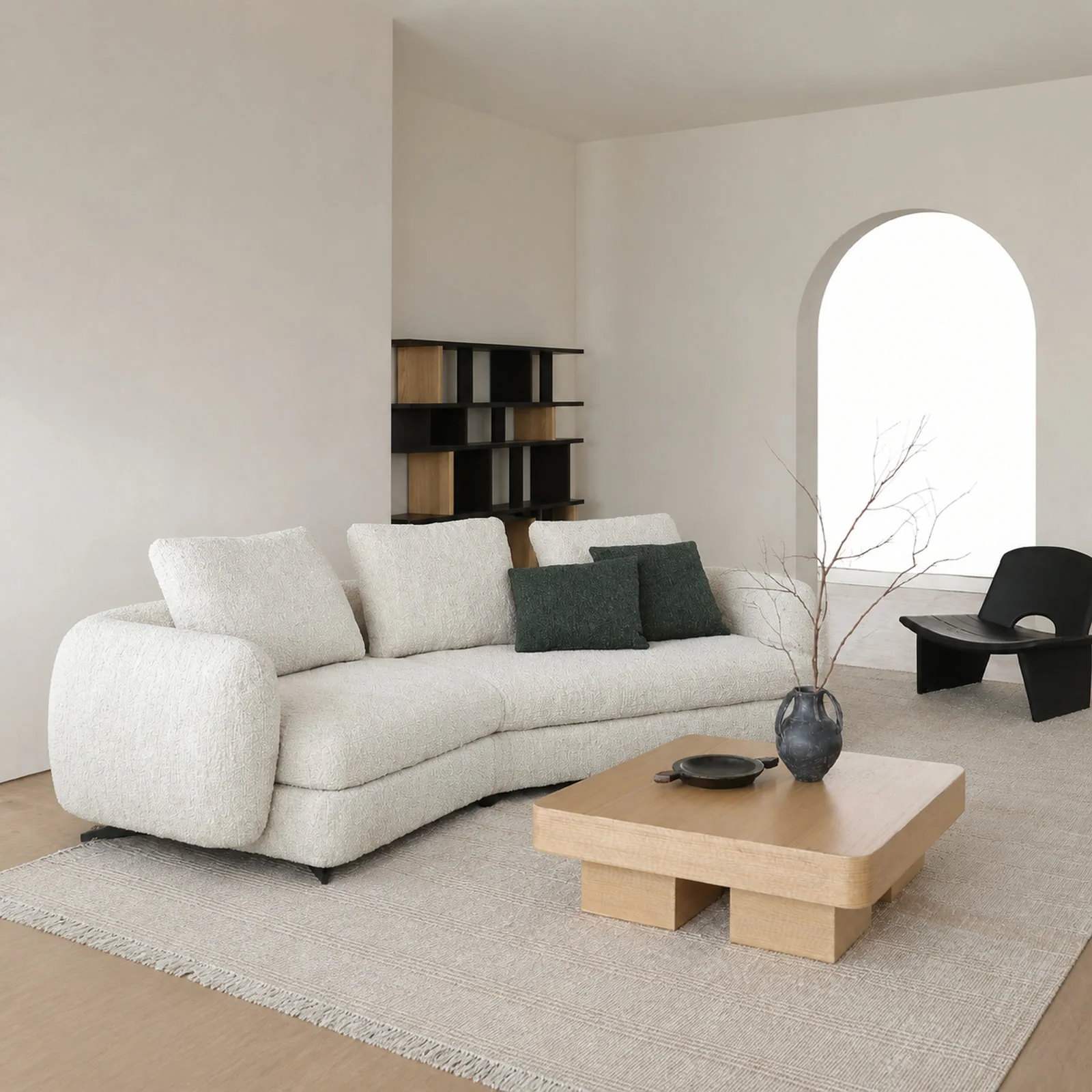 S535 Sofa in a finished interior.