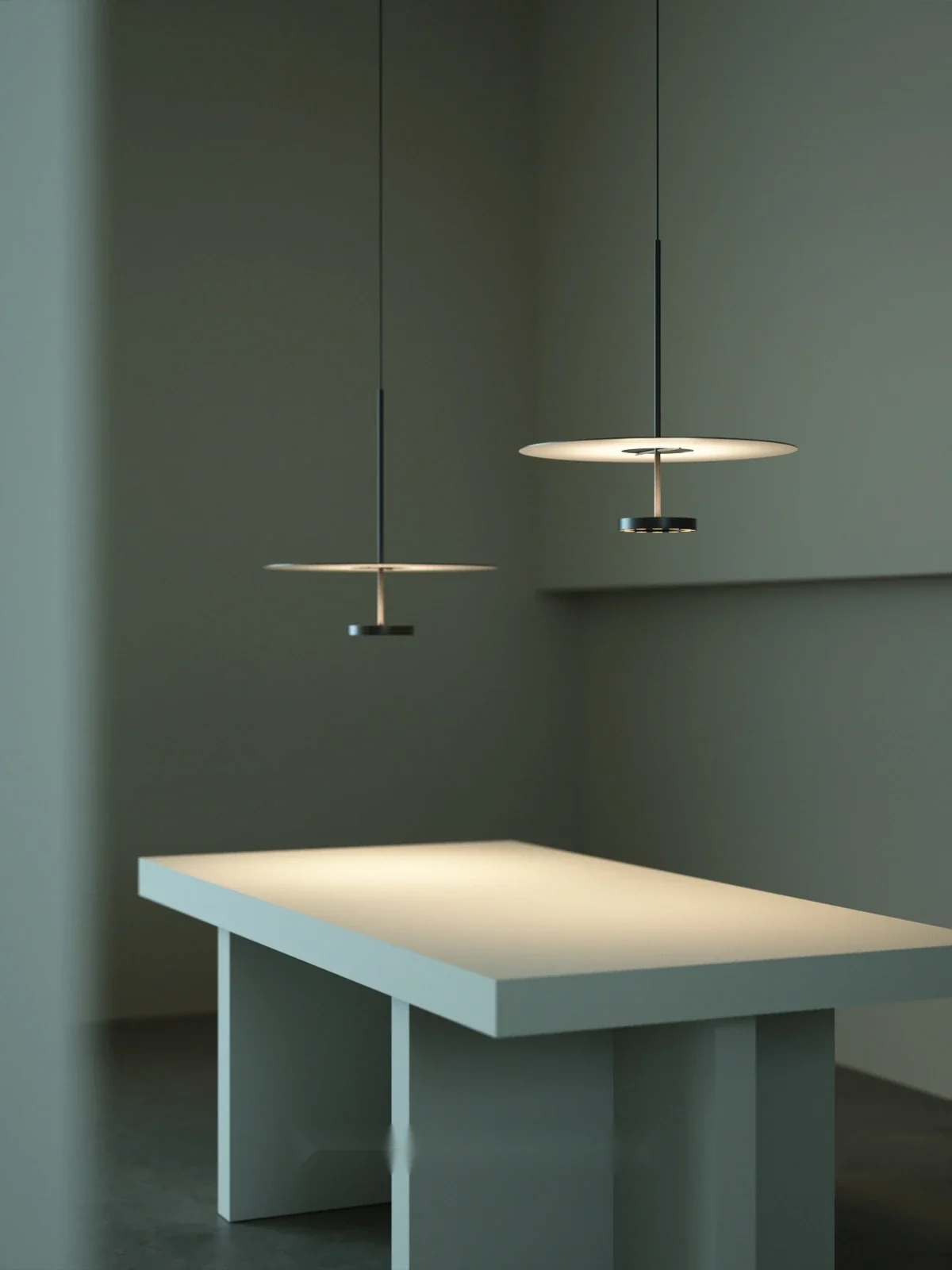 Aurelia Reef Lighting in a finished interior.