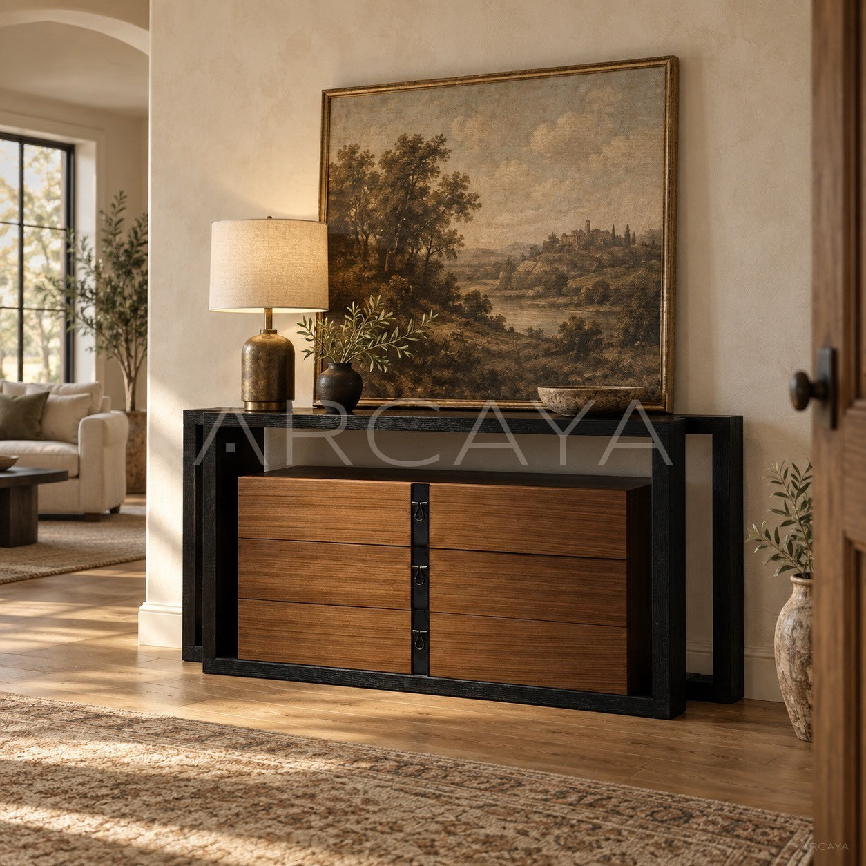 French Quiet Entryway Cabinet