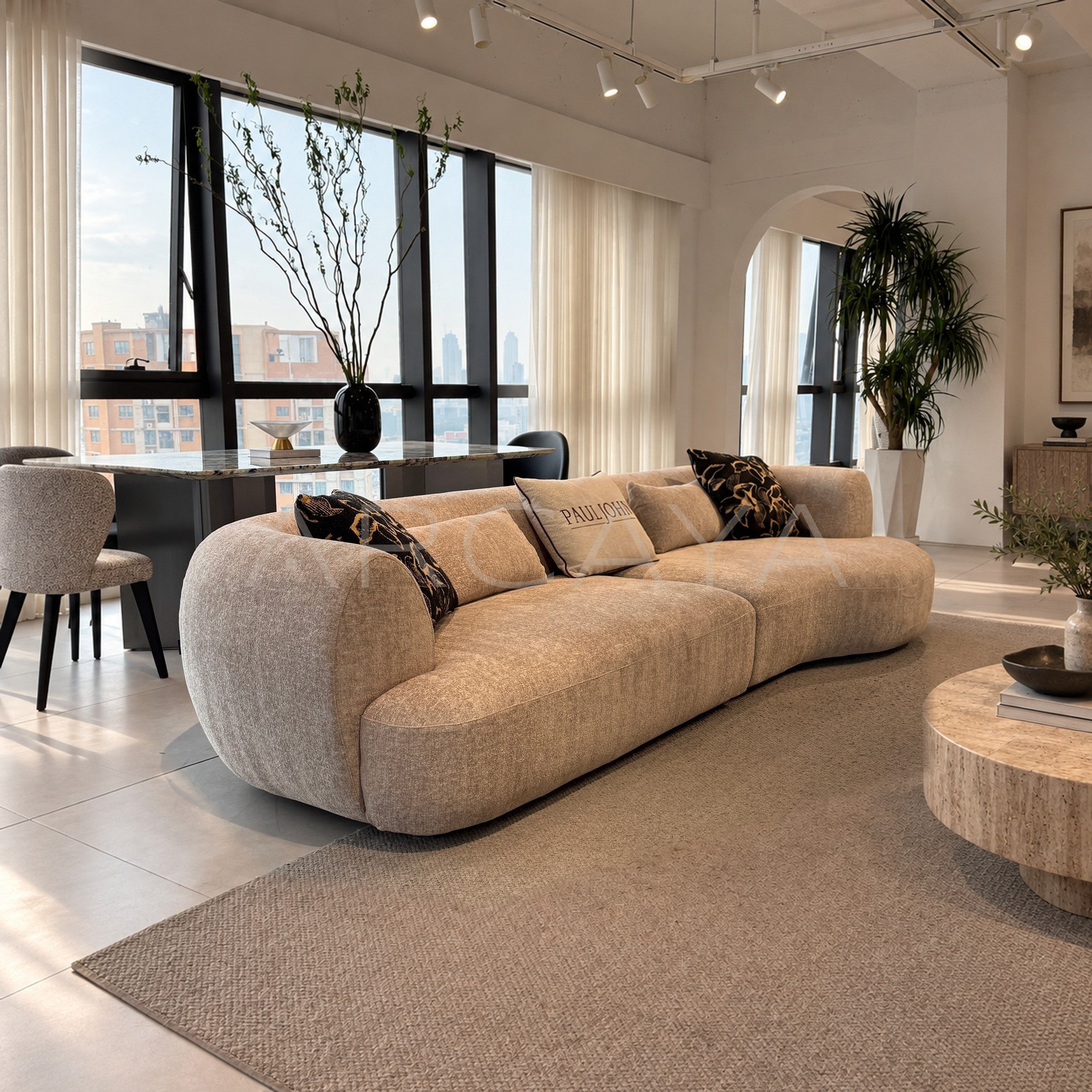 Wide Living Room Sofa 2 - main