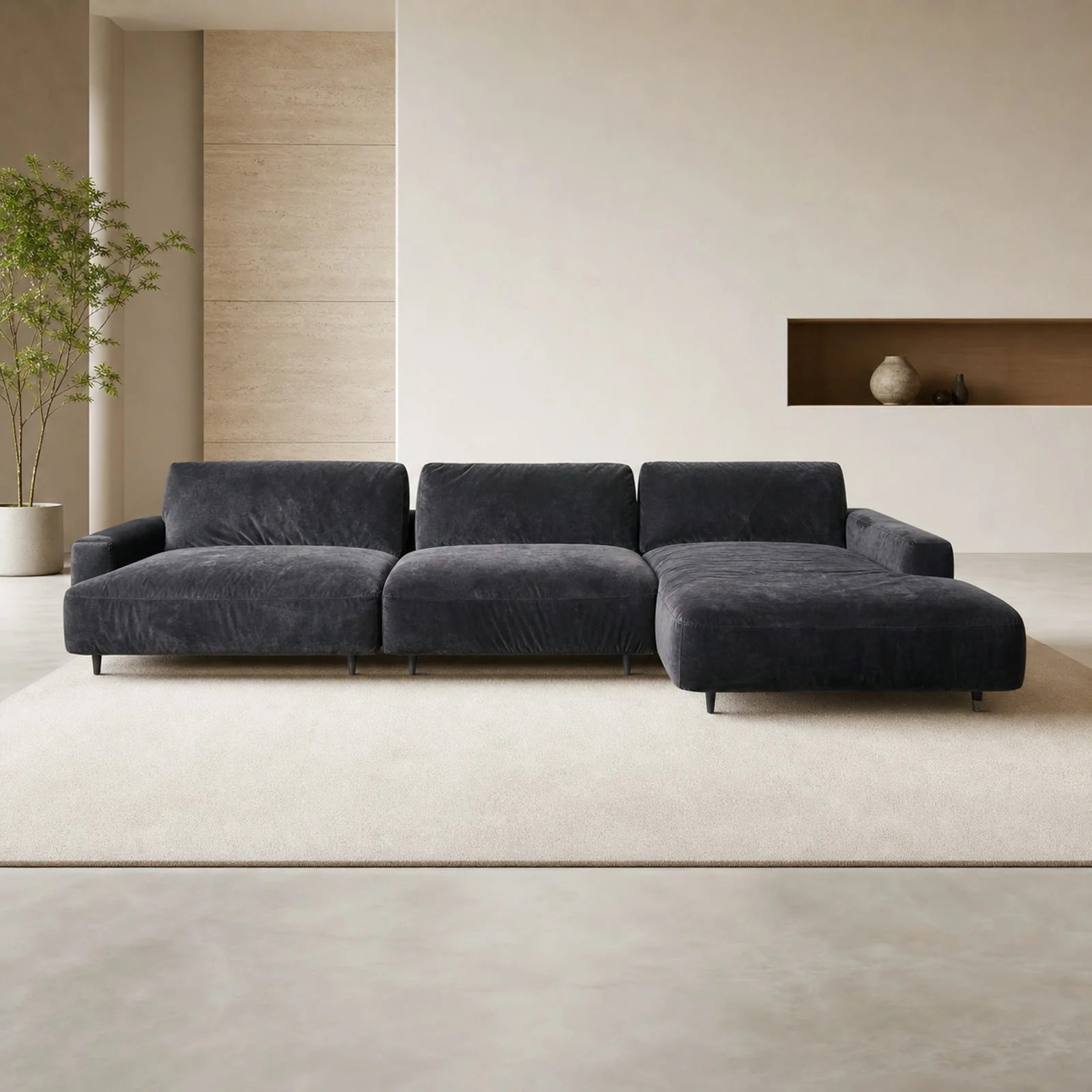 S371 Sofa in a finished interior.