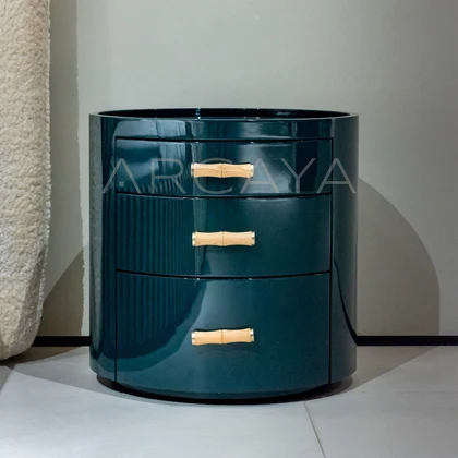 Oona Terra Nightstand - front view 02