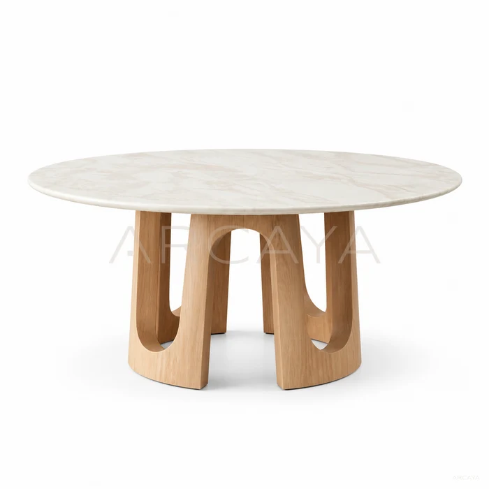 Fiera Villa Dining Table - front view 01