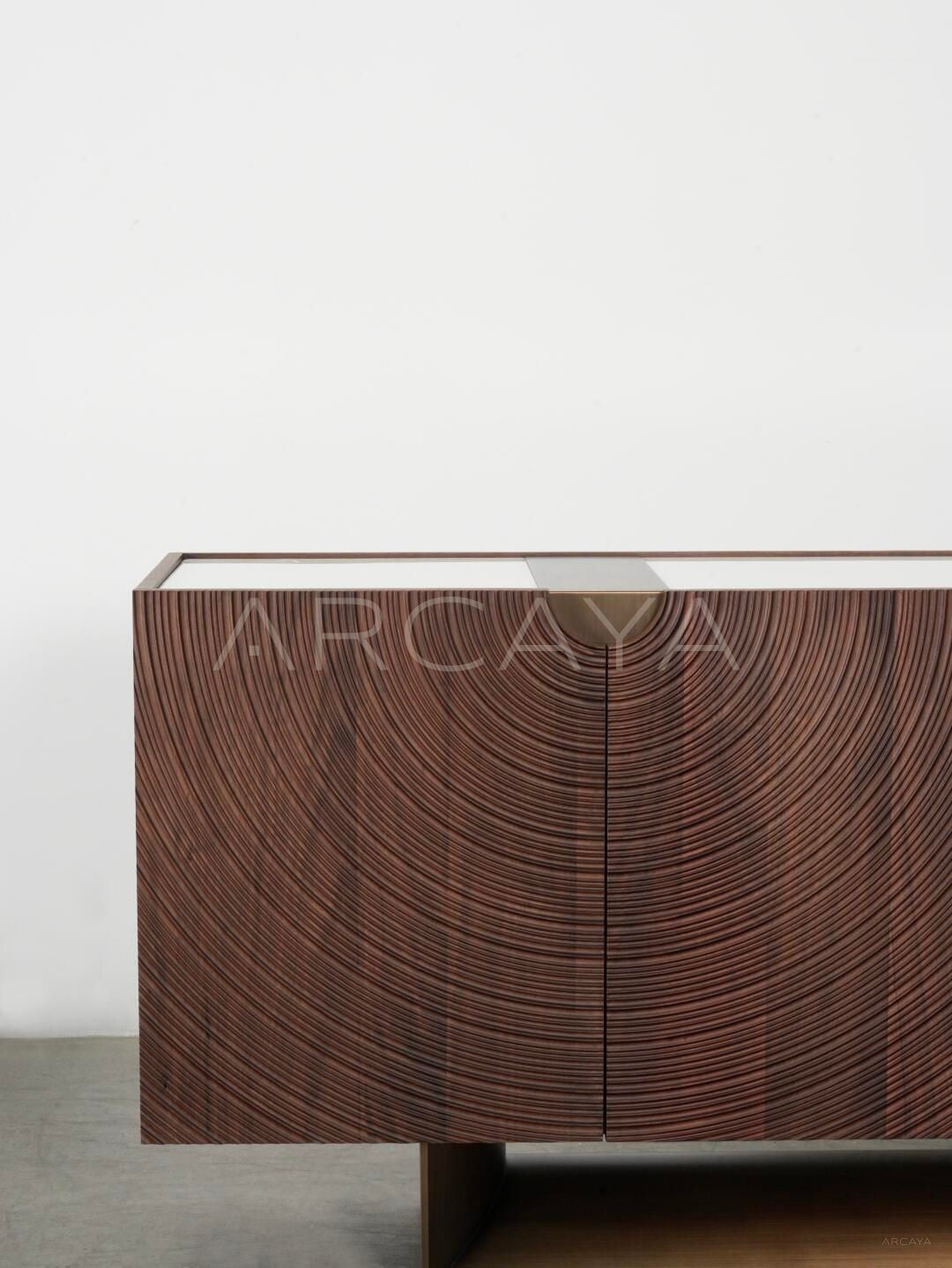 Walnut Sideboard - detail