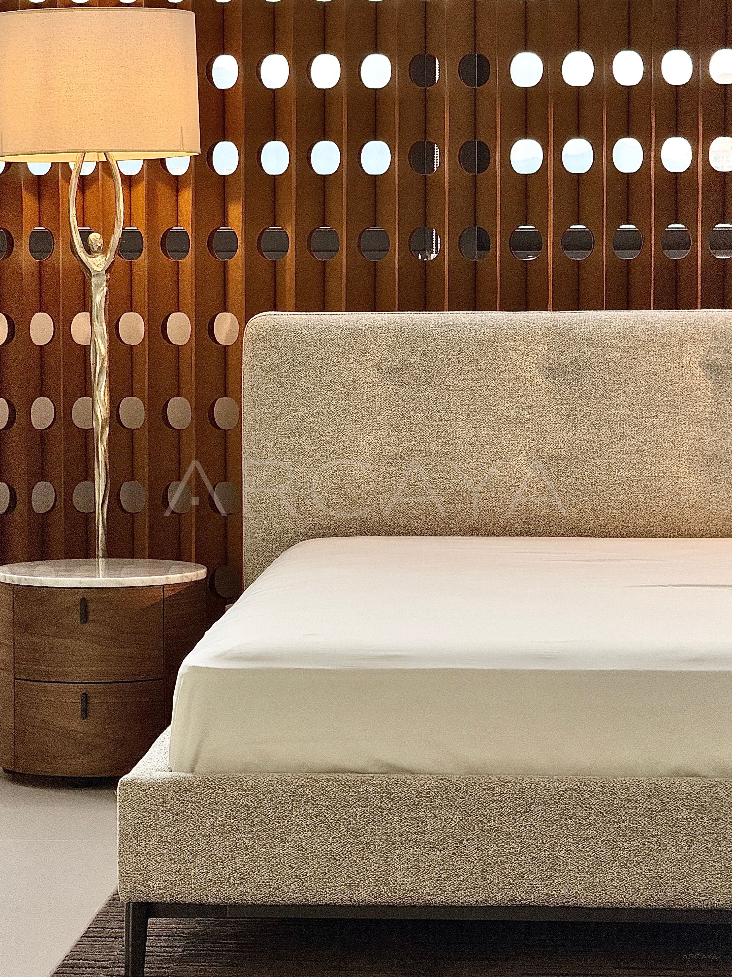 Quiet Bedroom Bed - scene