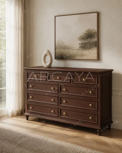 Edward Nine-Drawer Dresser — view 02