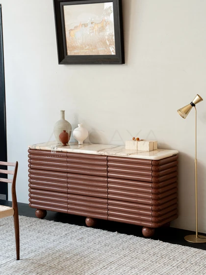 Fawn Mist Sideboard — interior view 04