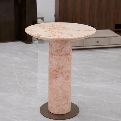 Haven Arc Dining Table - front view 06