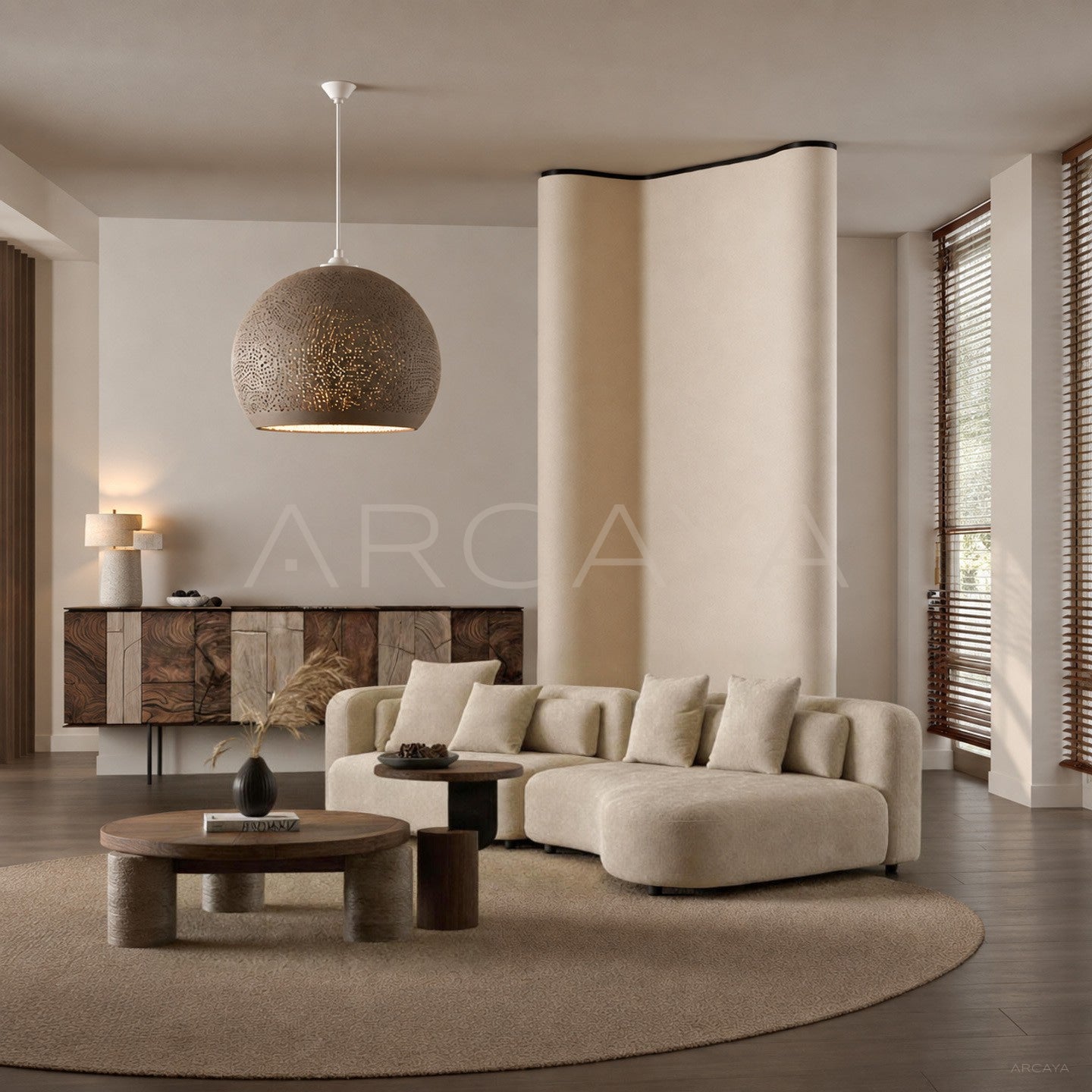 Bessel Curved Sofa