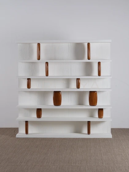 Elodie Shore Bookcase - front view 24