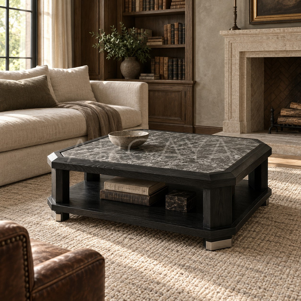Aston Ink Mountain Furniture — Coffee Table - scene
