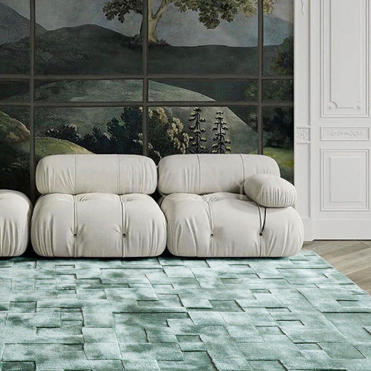 Practical Designer Rug - scene