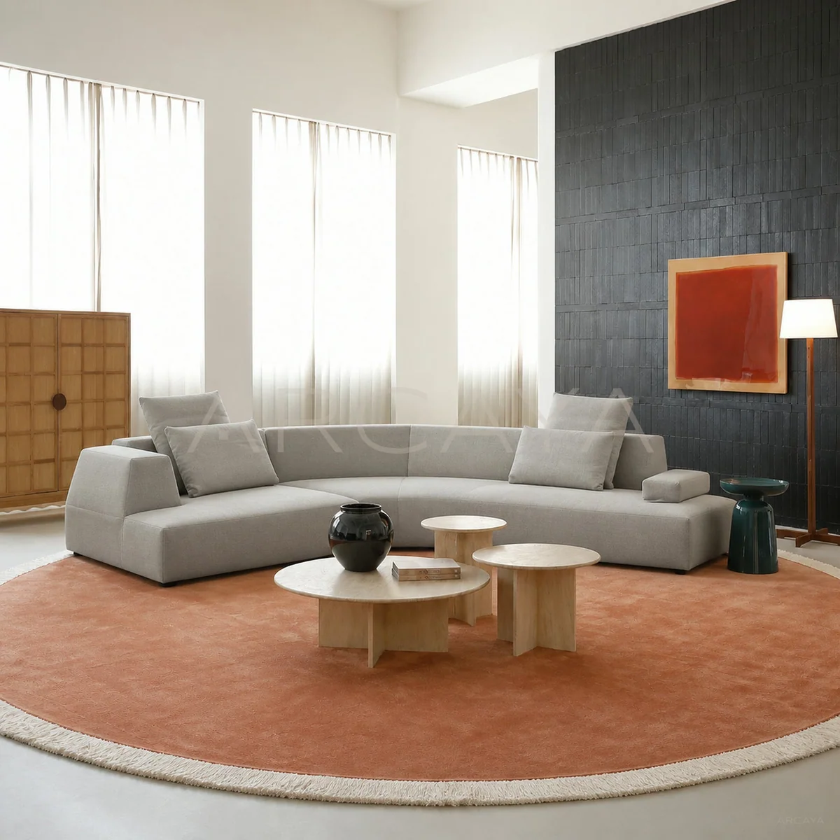 Elara Cove Straight Sofa