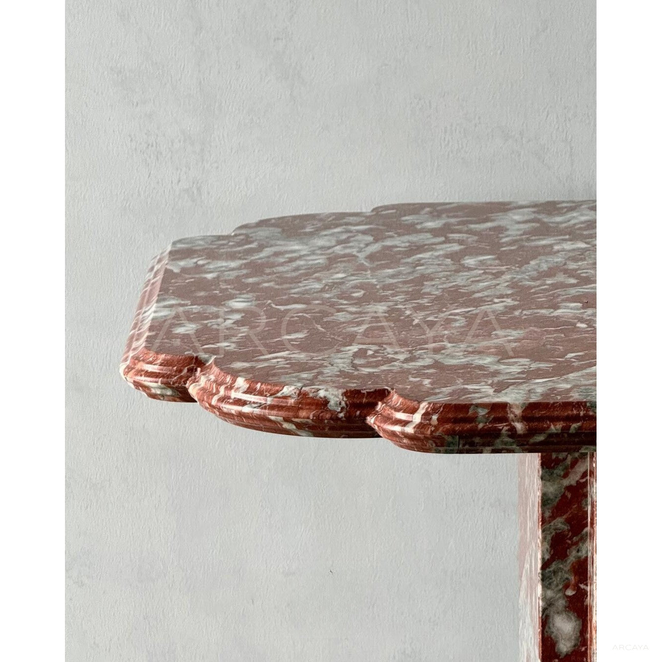 Aston Yunqi Oriental Red Side Table - scene