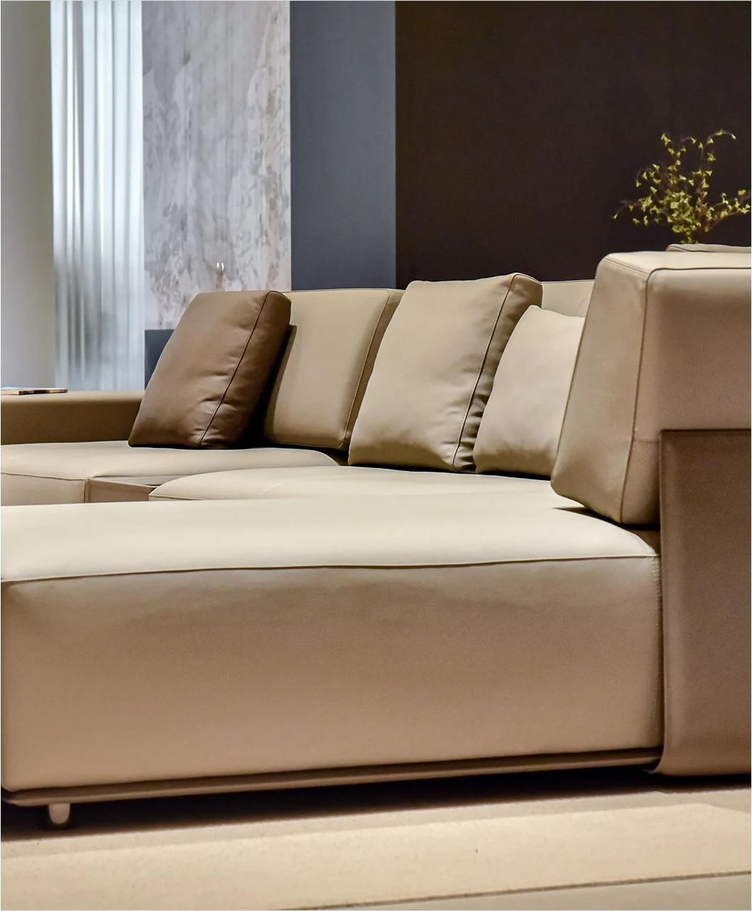 A00324 Sofa in a finished interior.