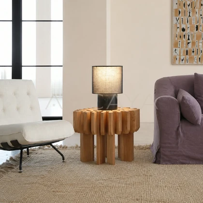 Della Hill Side Table - front view 01