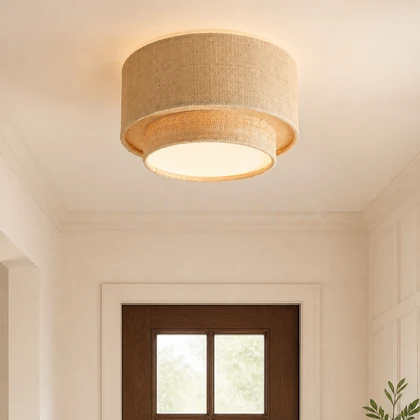 Aveline Wharf Ceiling Light — styled interior view 02