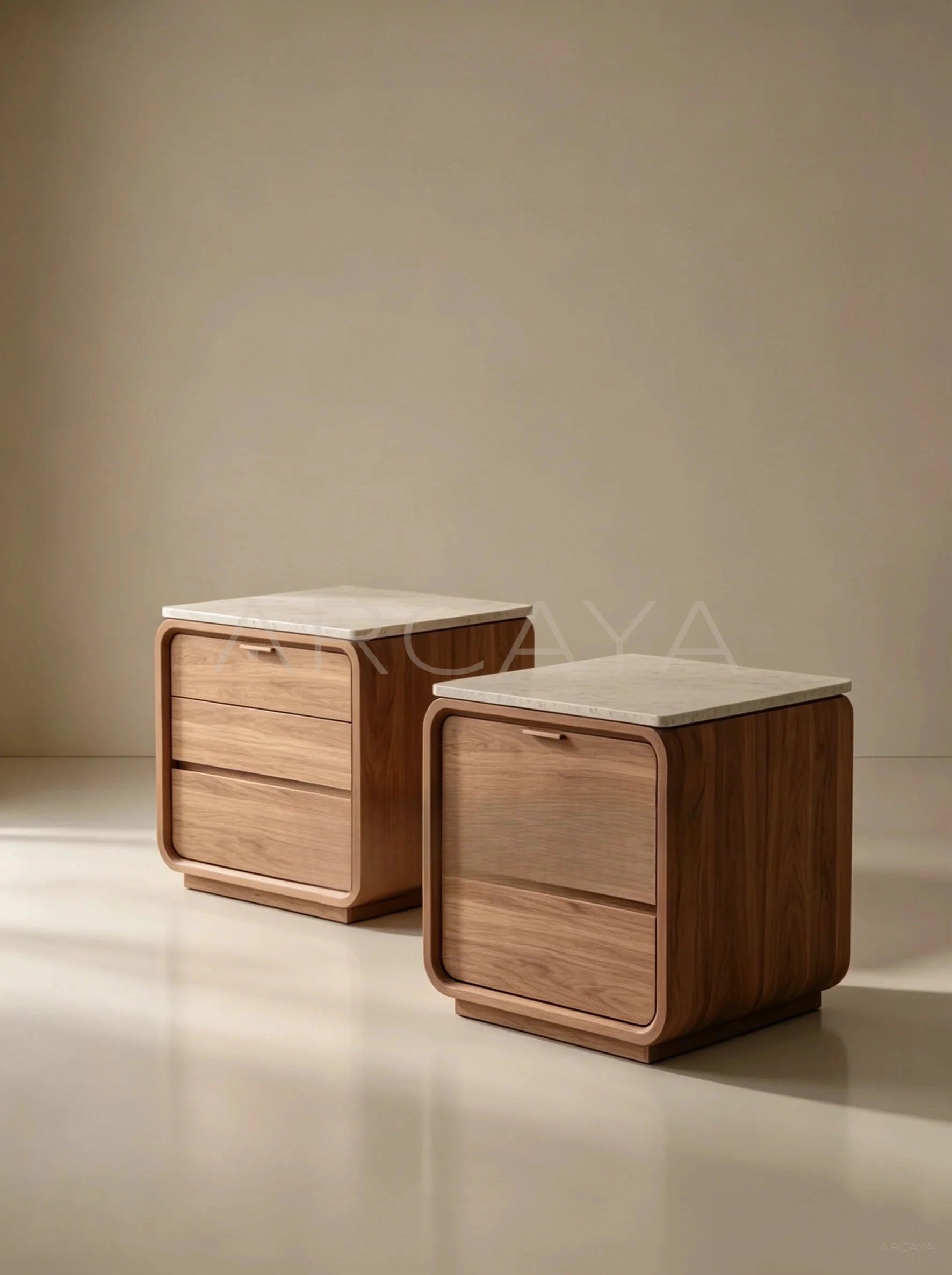 Alba Onyx Nightstand
