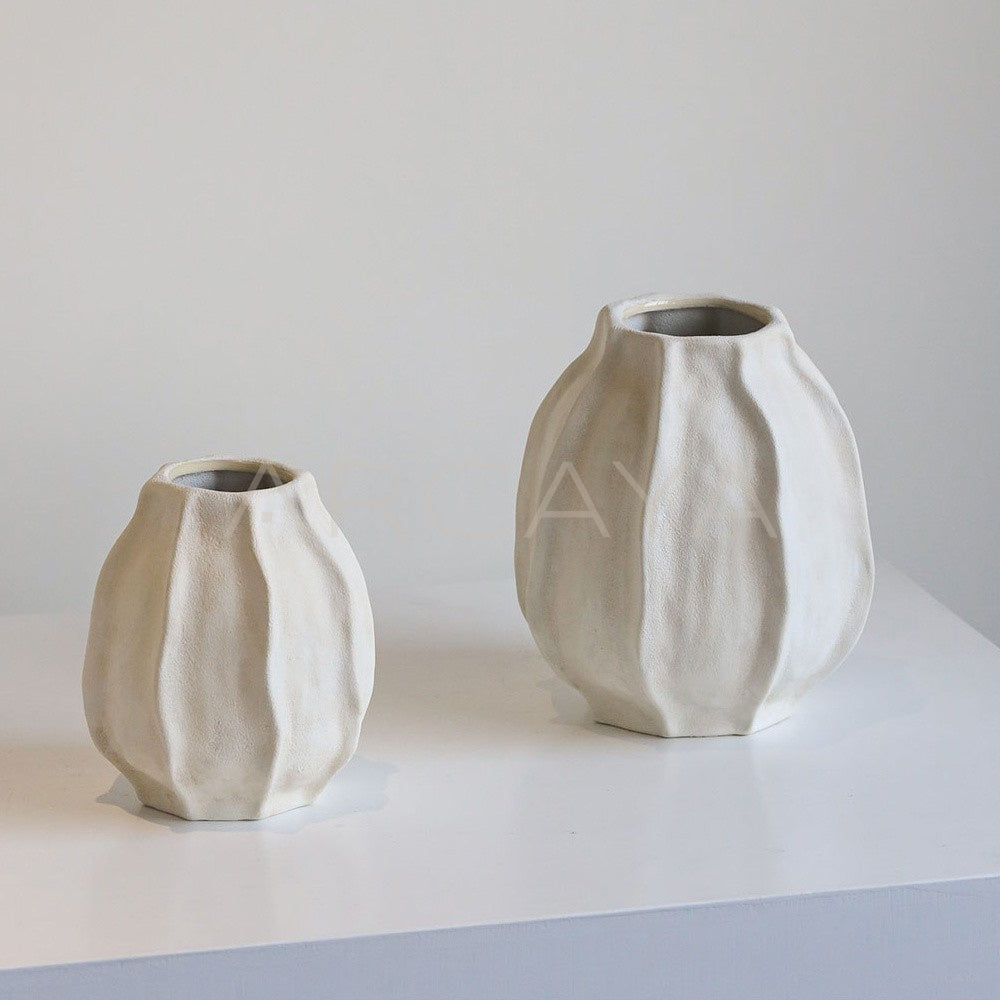 Wabi Sabi Ceramic Vase Chinese Entryway