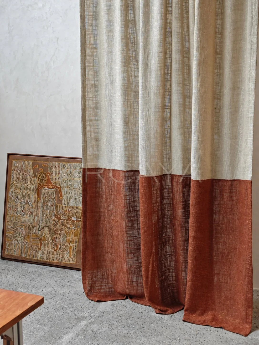 Sable Oak Curtain Panel