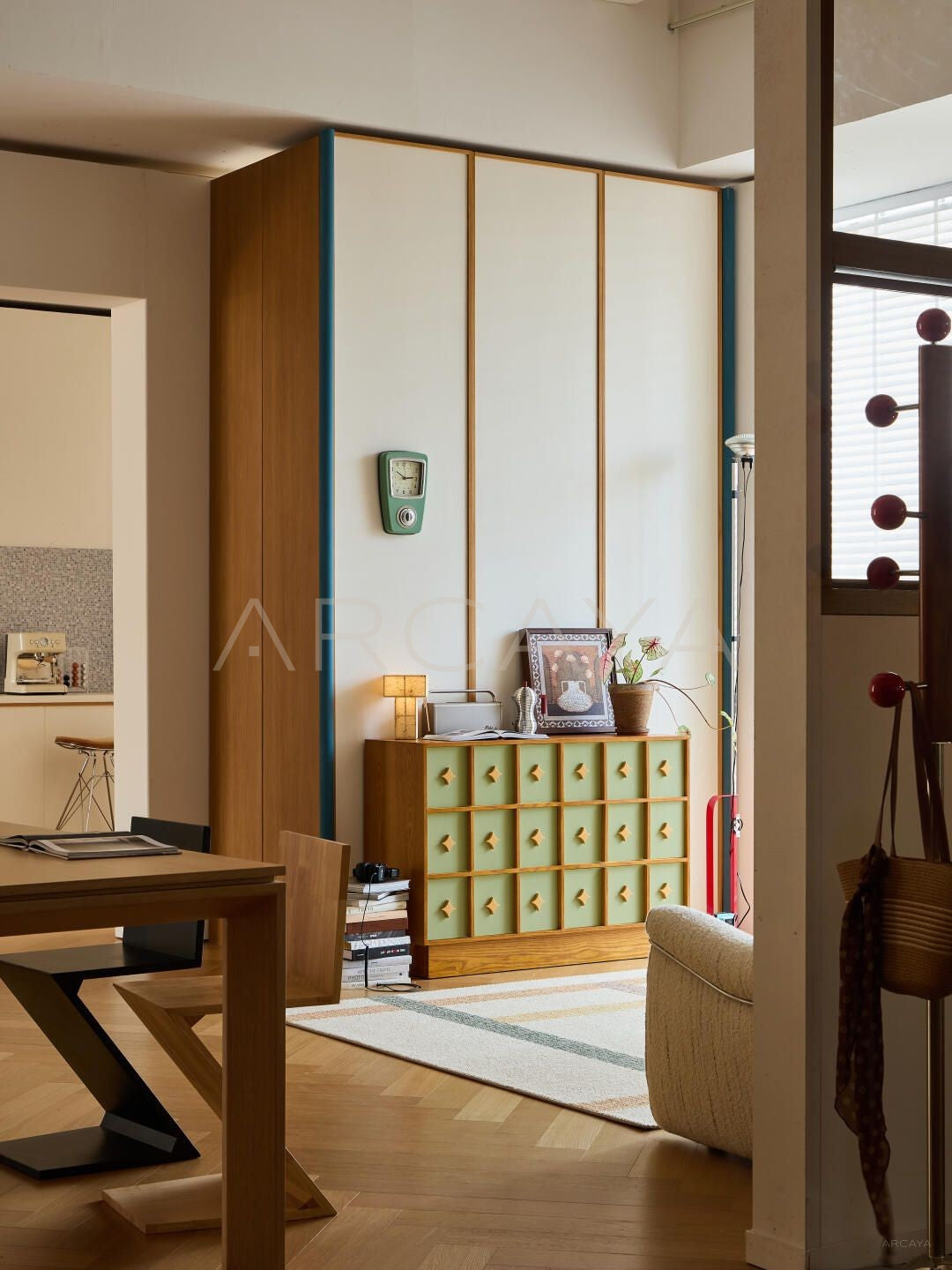 Matcha Green Chest Of Drawers - scene
