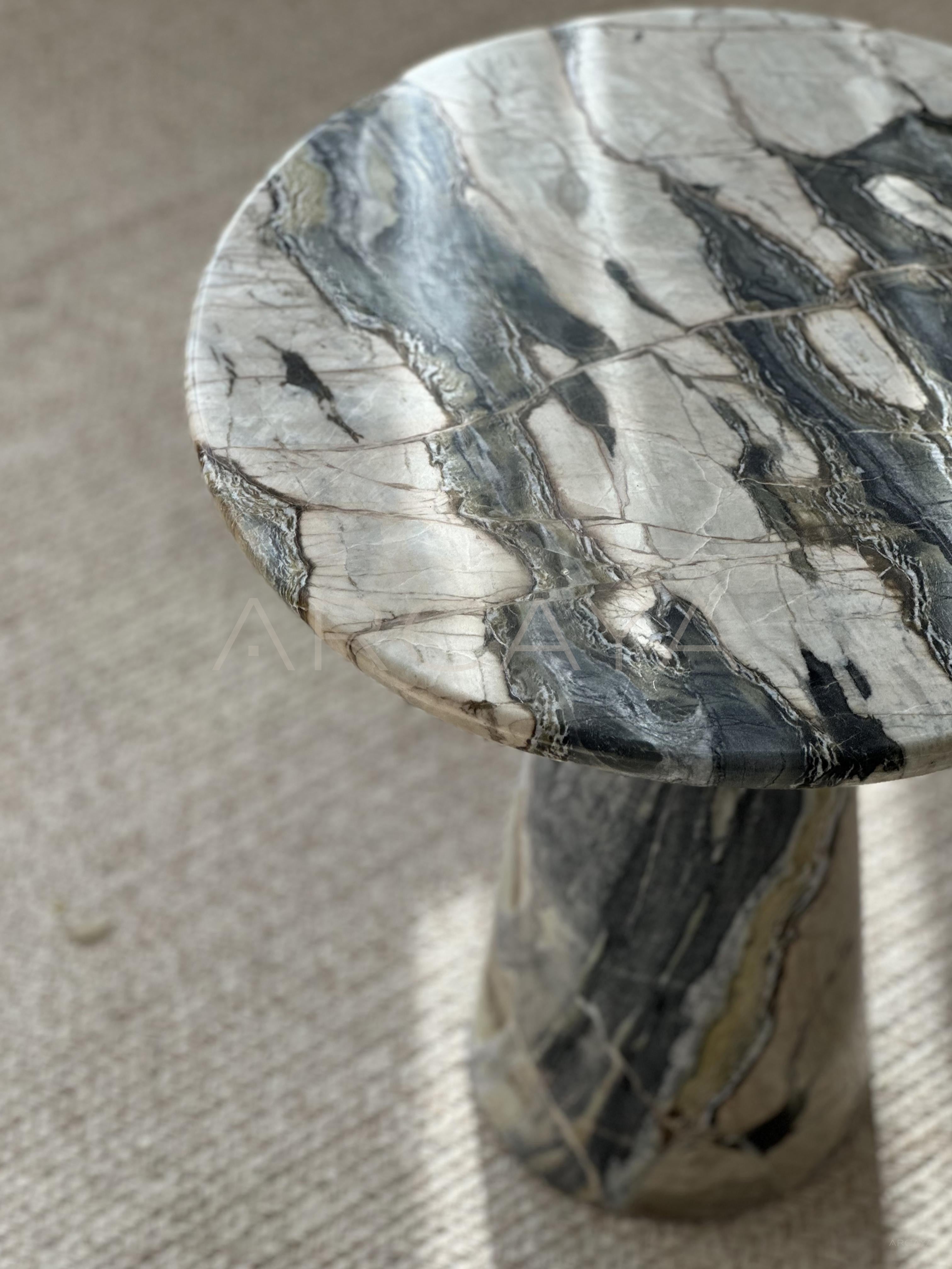 Dusk Light Natural Stone Coffee Table - scene