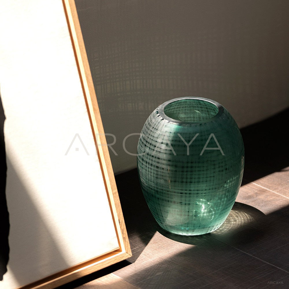 Geometric Glass Vase - main