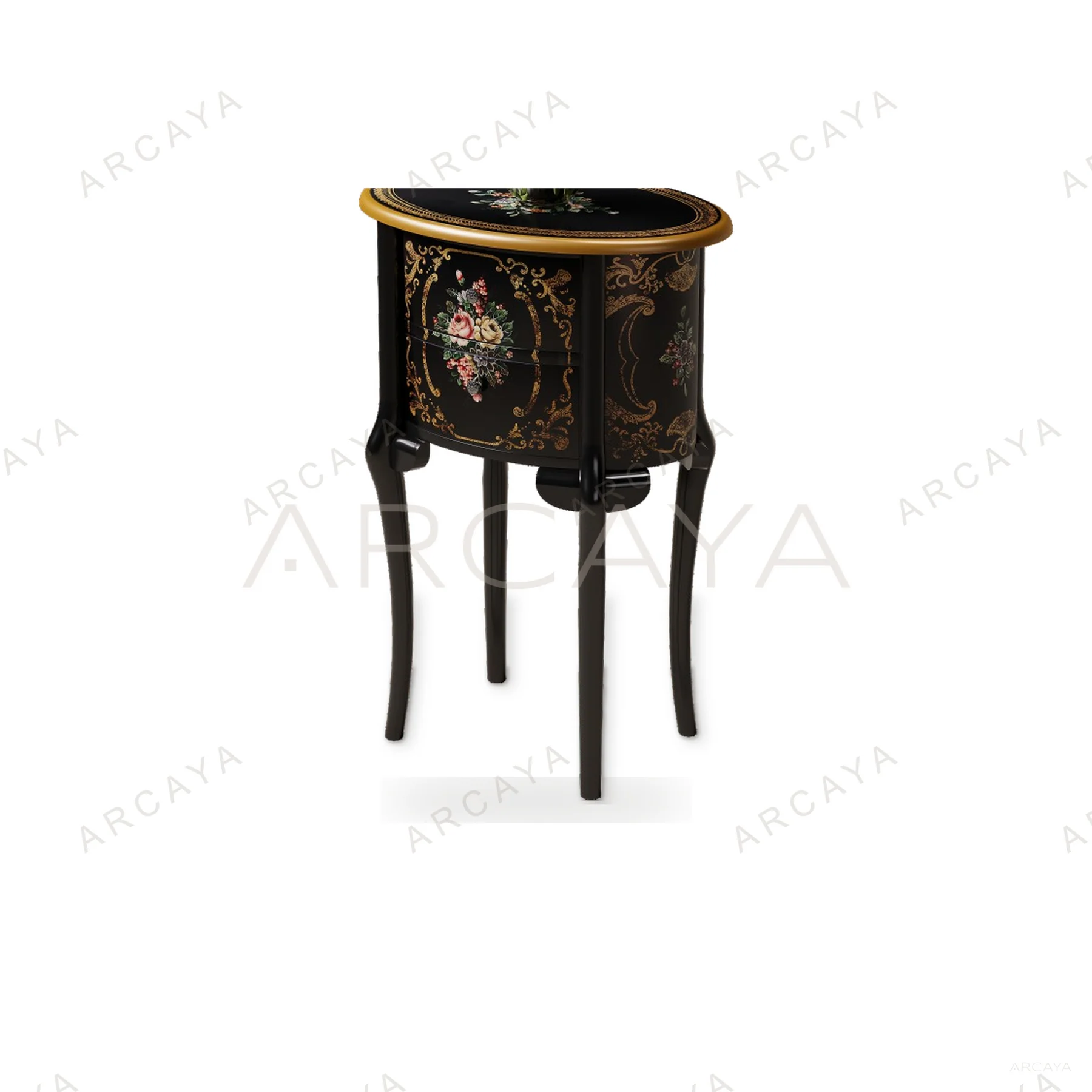 Hurst Painted Side Table — view 03