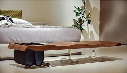 Maren Slate Coffee Table - front view 02