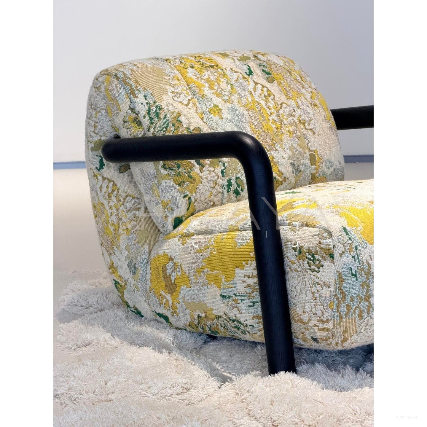 Cream Style Single Sofa Chair - scene