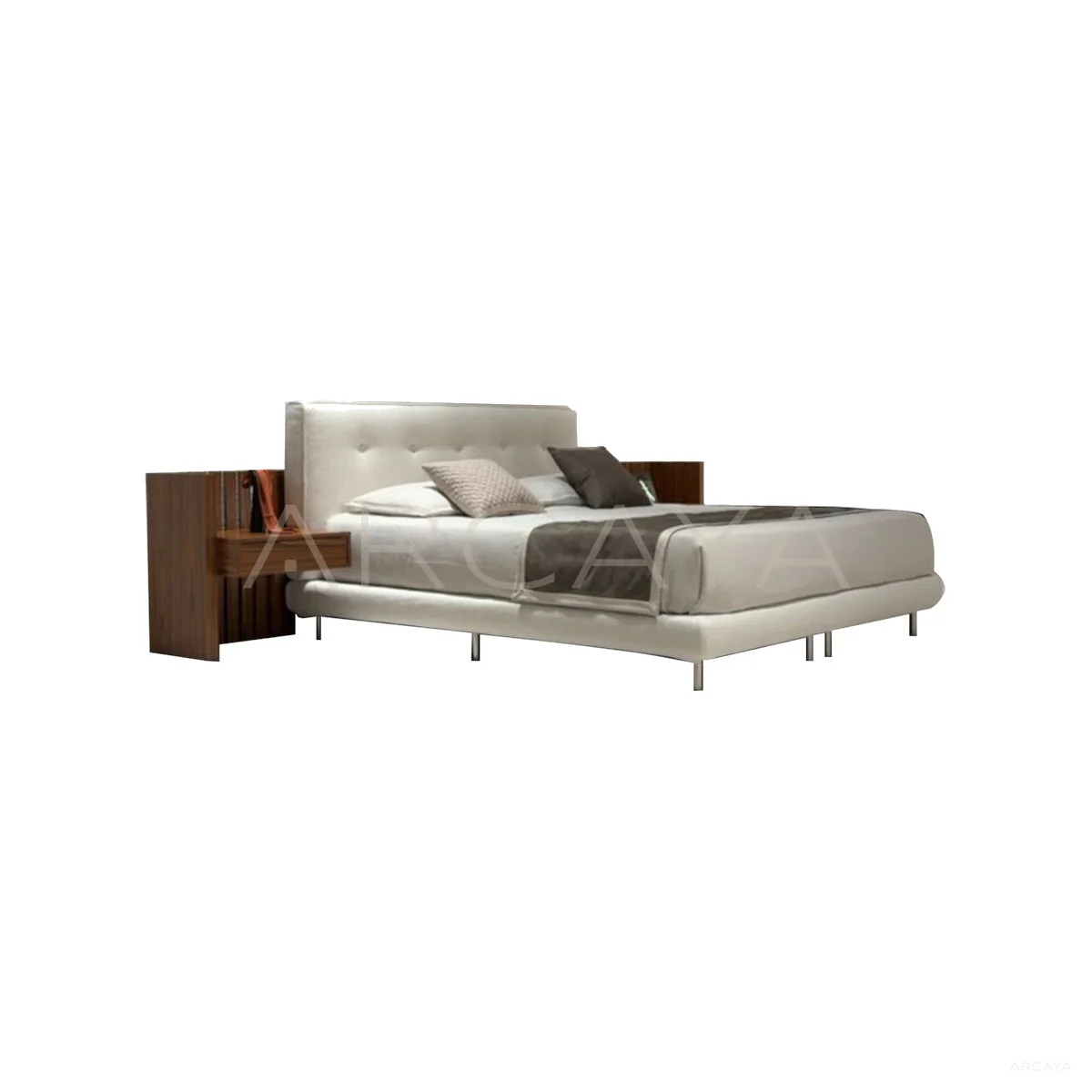 Liora Cove Bed - product view on a white background 01
