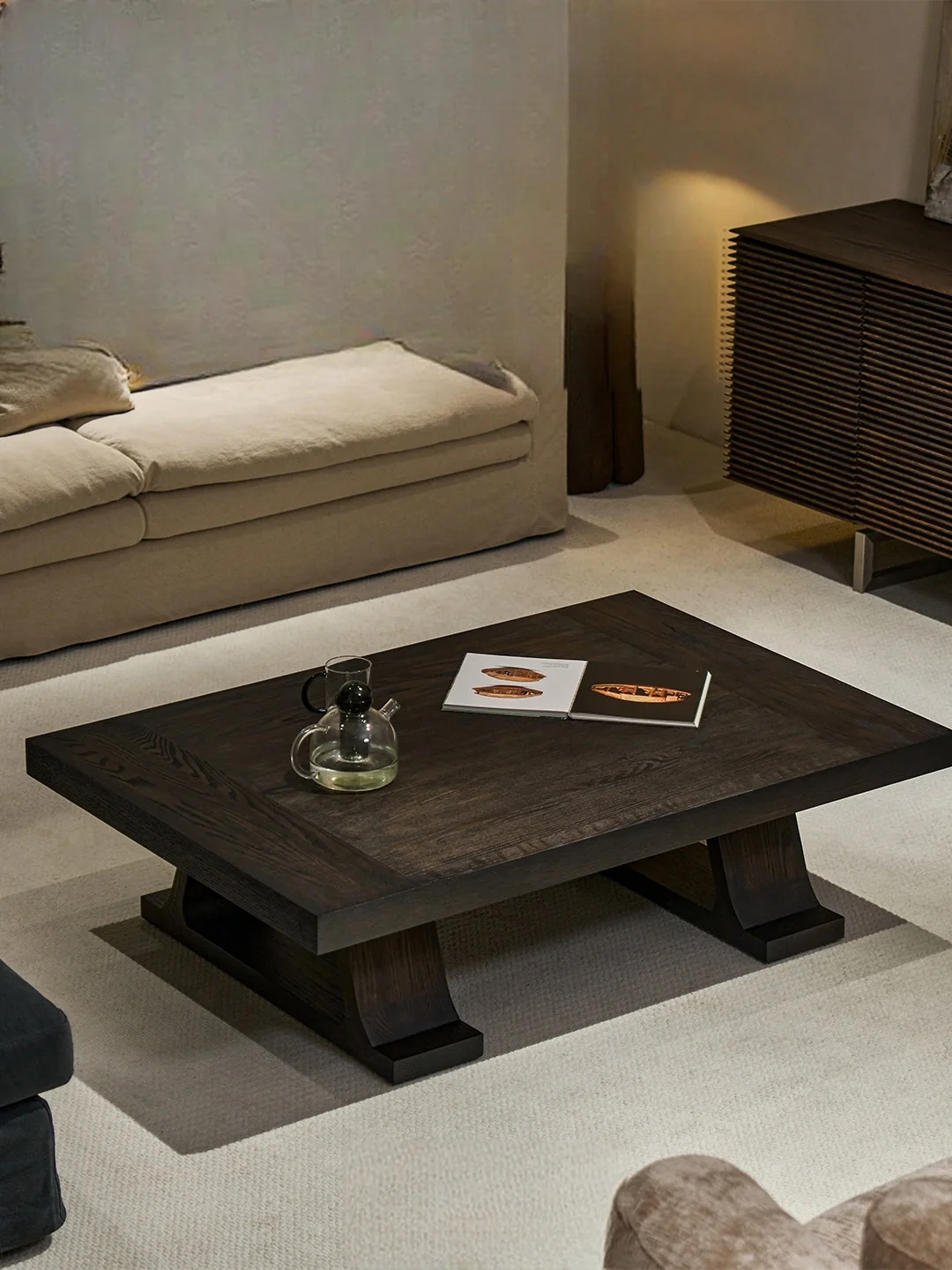 A00049 Coffee Table in a finished interior.