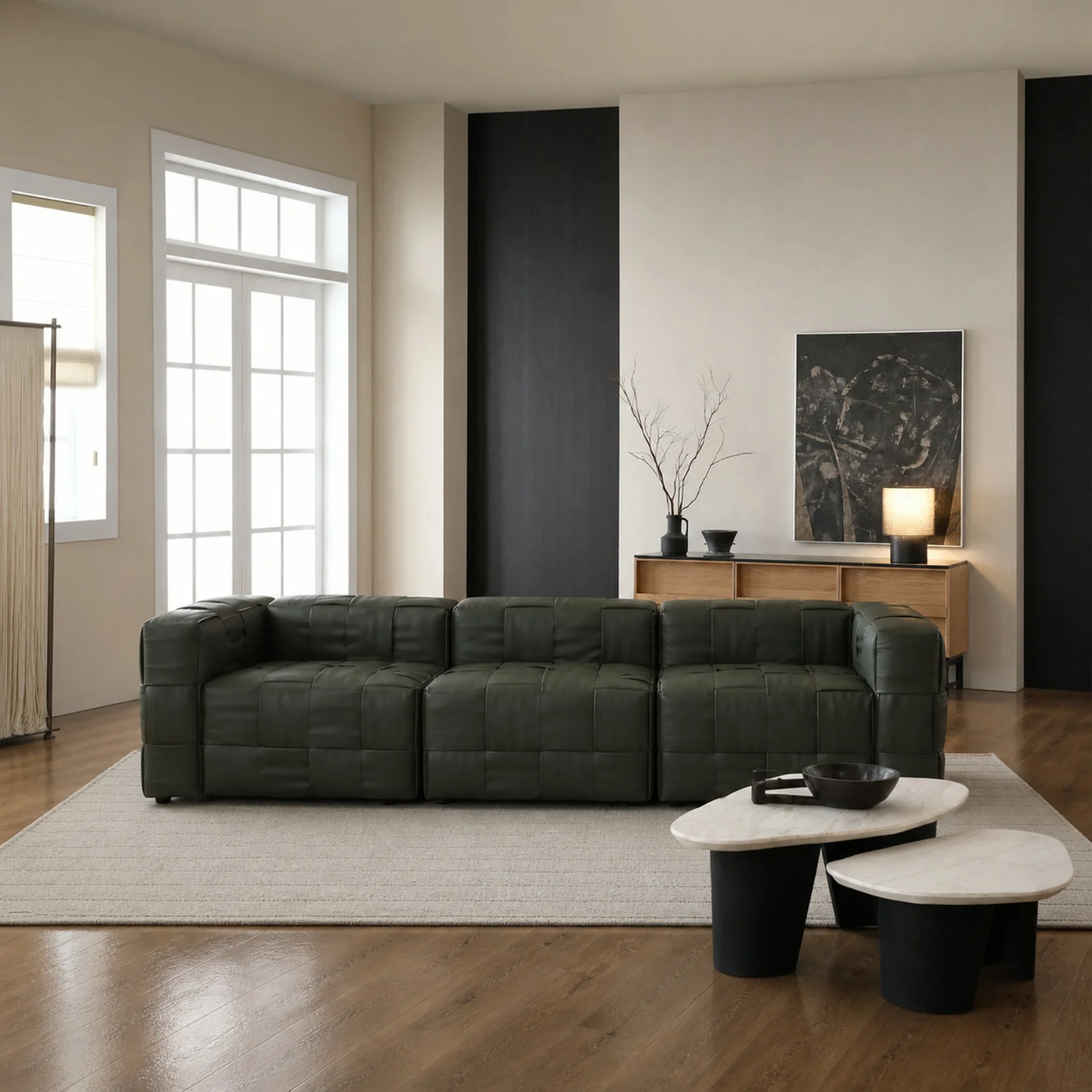 S612 Sofa in a finished interior.