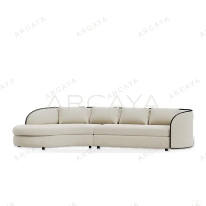 Luoyi Curved Sofa — view 16