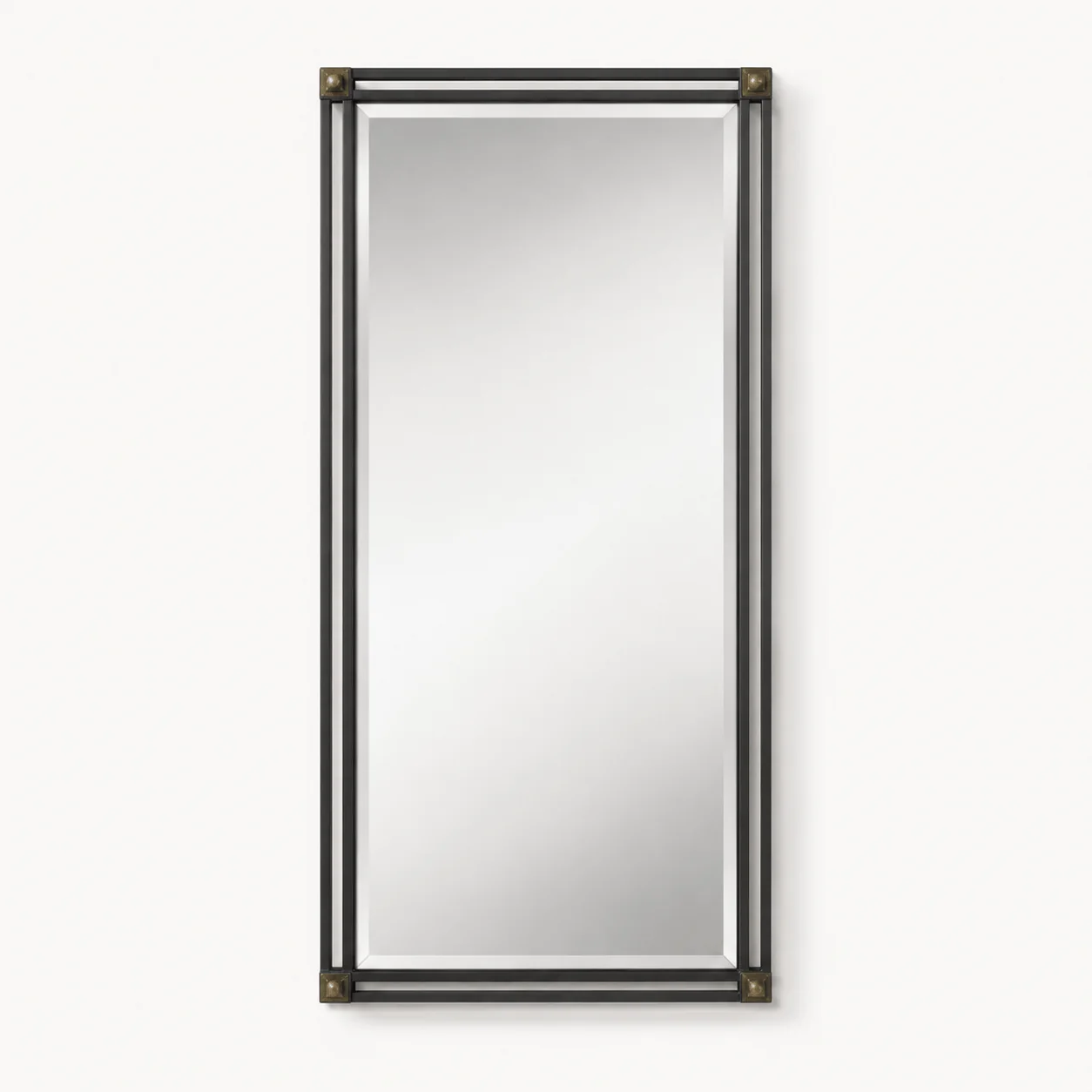 Round Brass Mirror