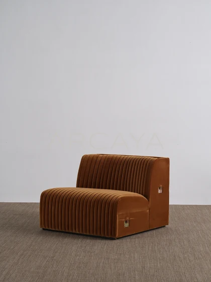Enna Manor Modular Sectional - front view 21