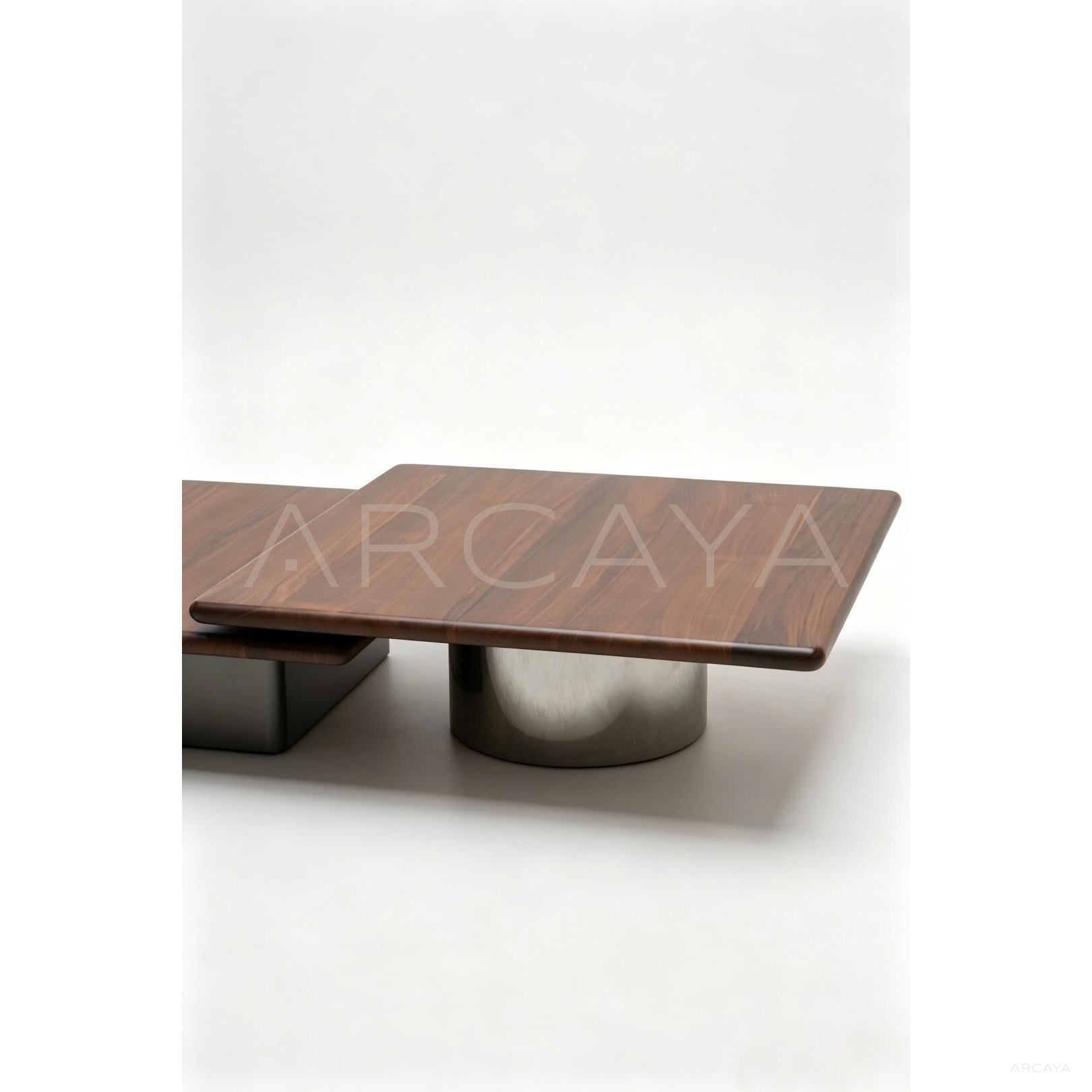 Horizon Nesting Coffee Table - scene