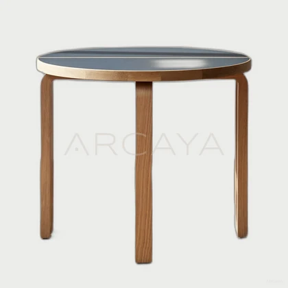 Glen Crest Dining Table — neutral background 01