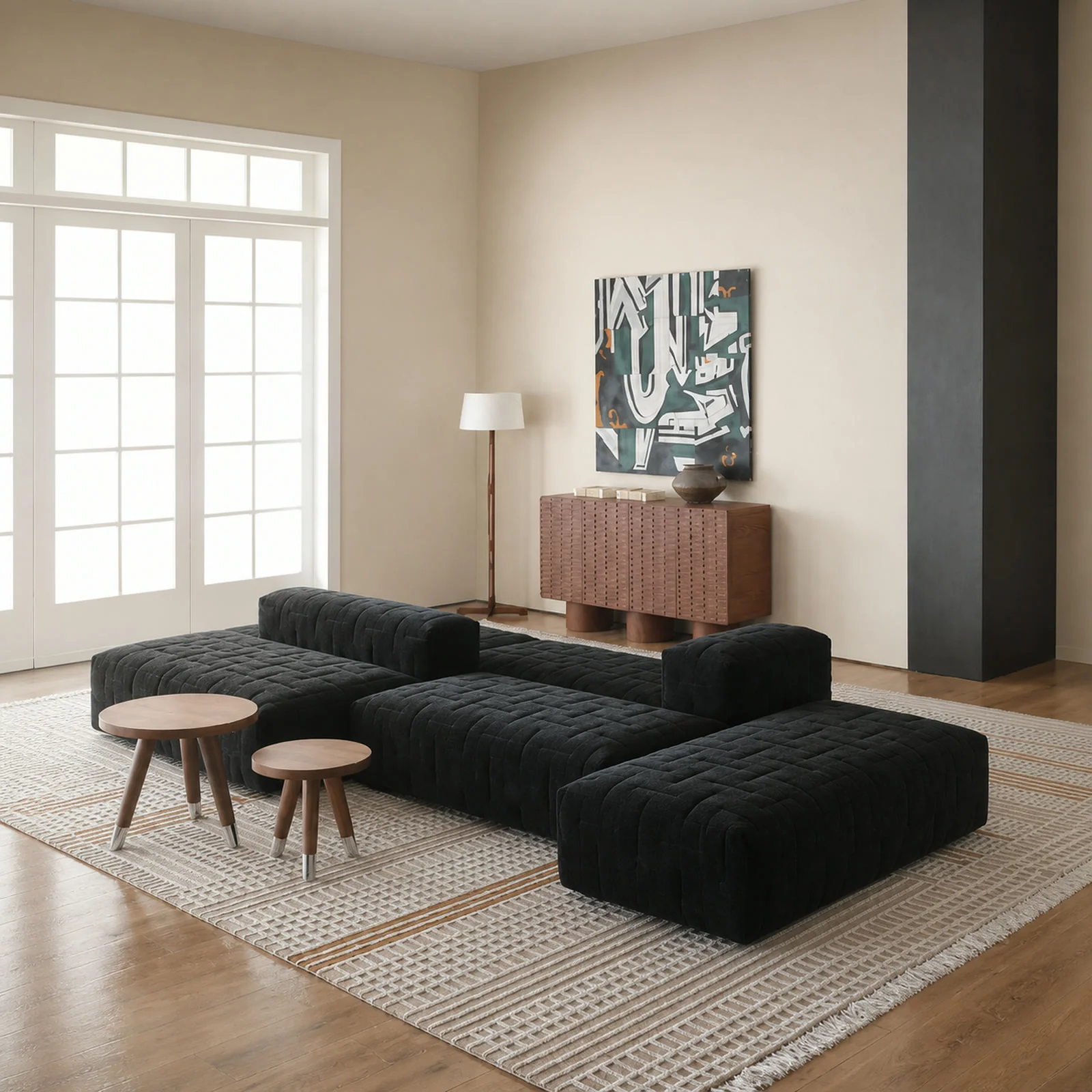 S651 Sofa in a finished interior.