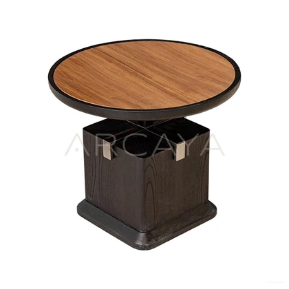 Maren Onyx Coffee Table - product view on a white background 01