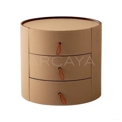Oona Villa Nightstand - product view on a white background 01