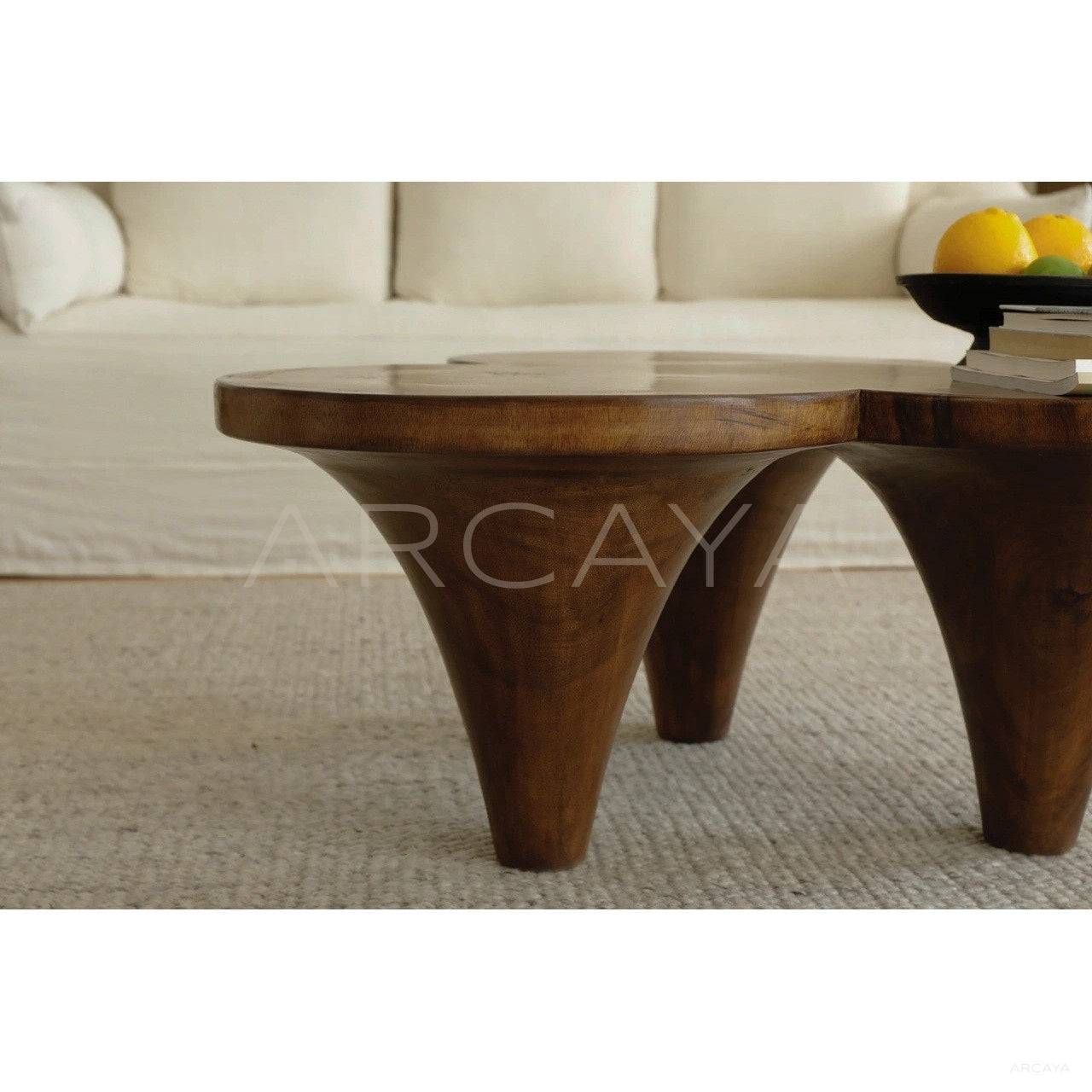 Rustic Warm Home Textures — Coffee Table - scene