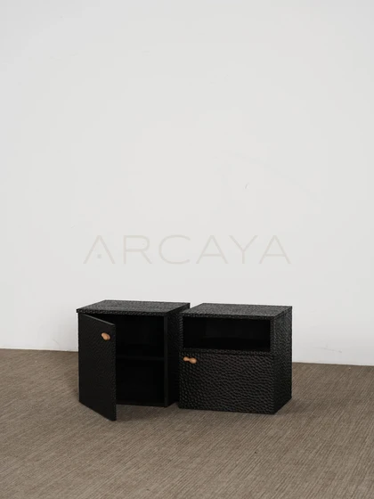 Enna Onyx Nightstand - product detail 02