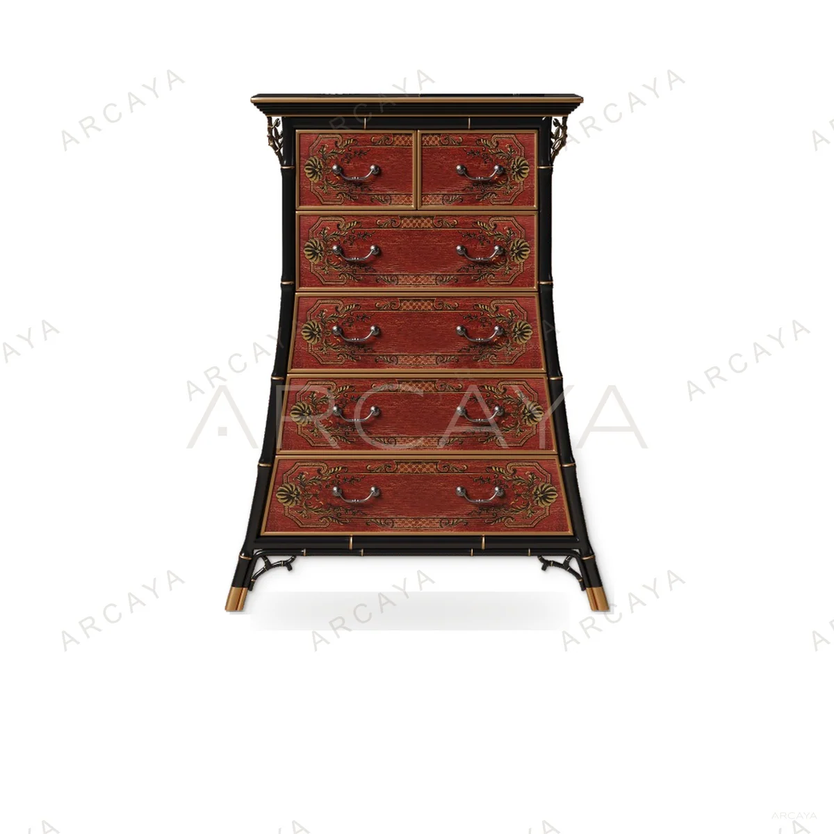 Iris Bamboo Decorative Cabinet