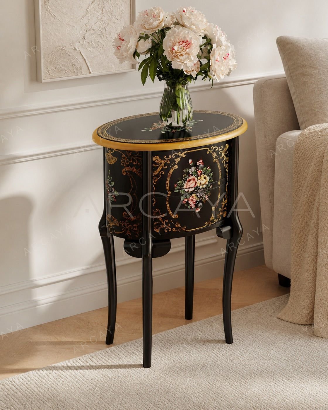 Hurst Painted Side Table