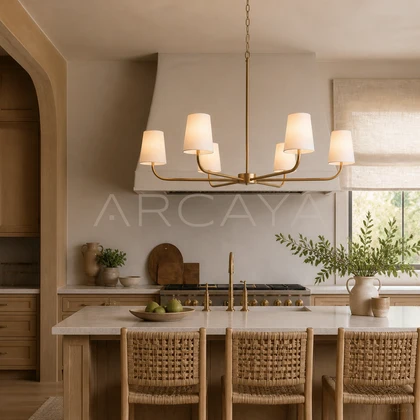Aveline Meadow Pendant Light — styled interior view 03
