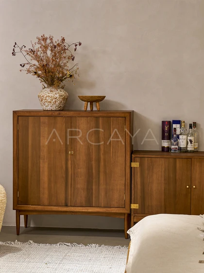 Riva Birch Bed - front view 10