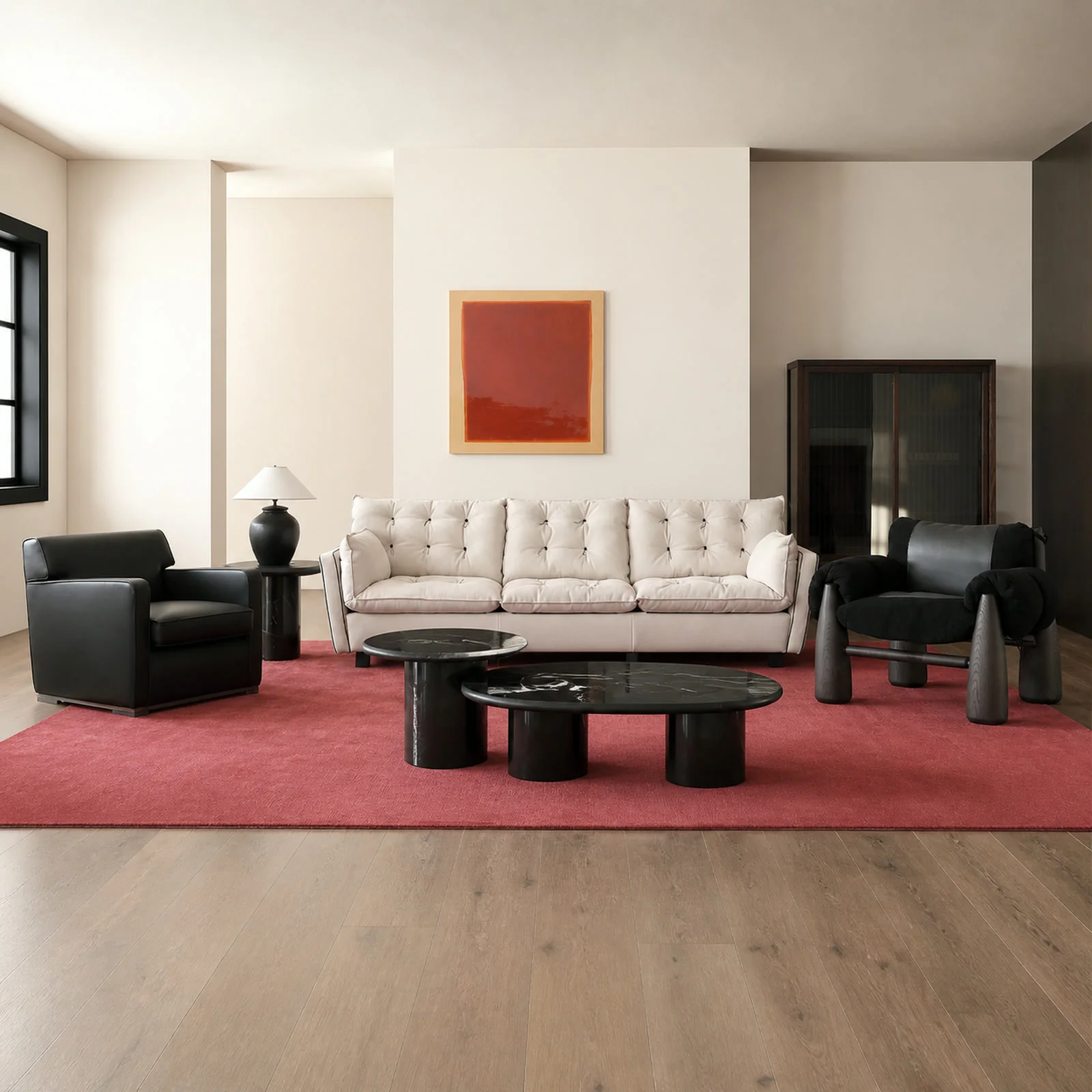 LA721 Coffee Table in a finished interior.