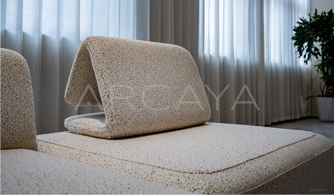 Orla Onyx Straight Sofa